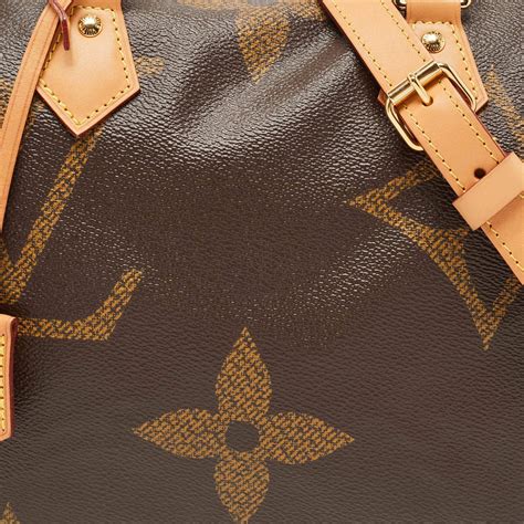 Louis Vuitton Reverse Monogram Giant Canvas Speedy Bandouliere 30 Bag ...