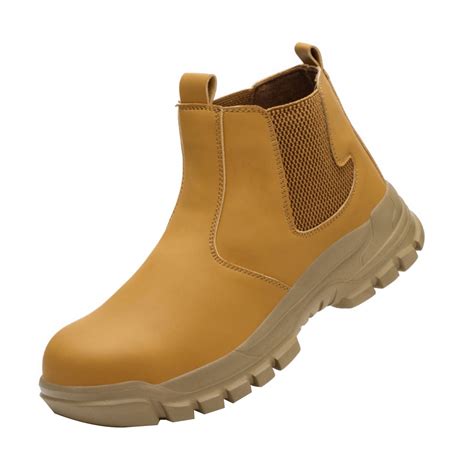 Steel Toe Cap Boots Men Women Work Boots Waterproof Safety Trainers ...