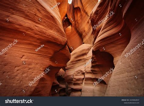 Canyon Narrow Deep Valley Cut By Stock Photo 2229062837 | Shutterstock