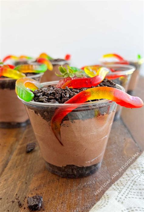 Dirt Pie Recipe with Gummy Worms | Recipe | Dirt dessert, Dirt pie, Recipes