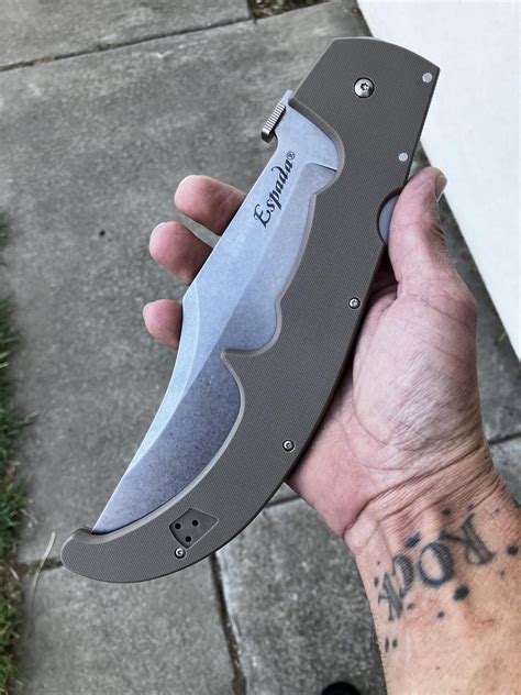NKD Cold Steel Espada XL G10 : r/knifeclub