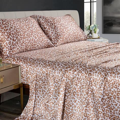 JOOKI California King Size Satin Sheets Deep Pocket,Super Soft Cooling ...