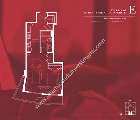 1100 Millecento Floor Plans