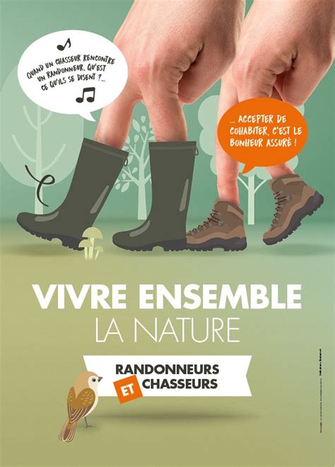 Voir les détails de l’image associée. Chasseurs et randonneurs sur le chemin du bien vivre ensemble ...