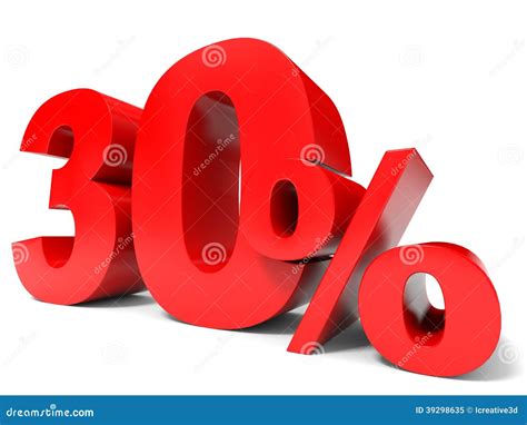 Thirty Percent Chart, 30 Percentage Diagram, Vector Circle Chart Design ...