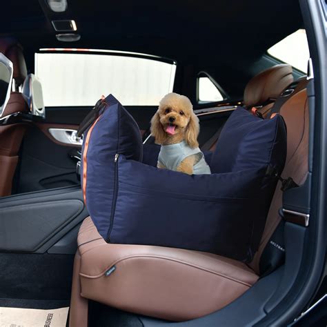 Luxury Dog Car Seat Multi Functional Pet Bed Portable Travel Dog Bed ...