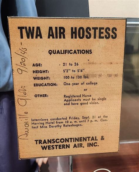 Some of you all are qualified to be air hostesses in the 40’s. : r/nursing