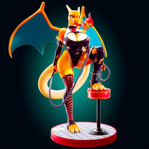 Dommy Mommy Dragon Girl Pin up Figurine | 3D Resin Print | Model Kit ...