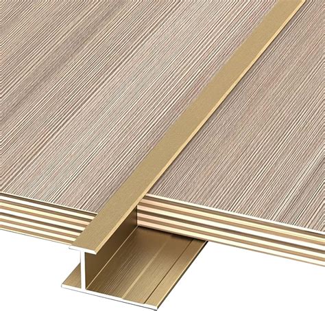 Wooden Floor Flat Divider Strip - Aluminum Alloy Non-Slip Transition ...