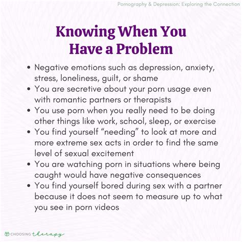 Pornography & Depression: Exploring the Connection