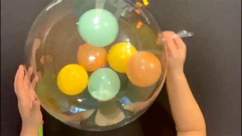 Balloons inside clear balloon diy tutorial by lola s – Artofit