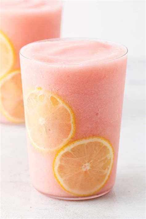 Frozen Strawberry Lemonade - Oh, How Civilized