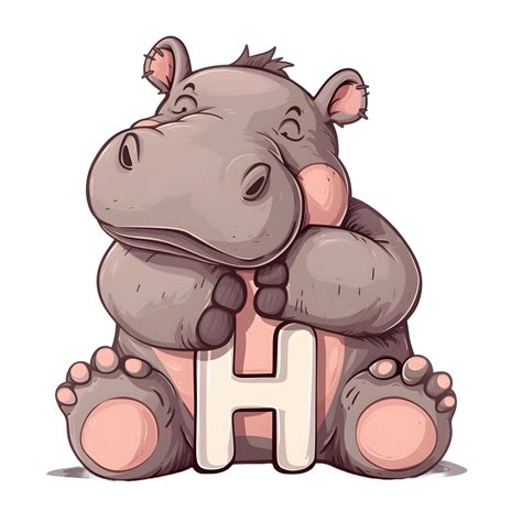 AI generated Animal with H alphabet on Transparent Background - Ai ...