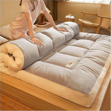Full Size Futon Mattress - Foldable Japanese Floor Sleeping Mat for ...