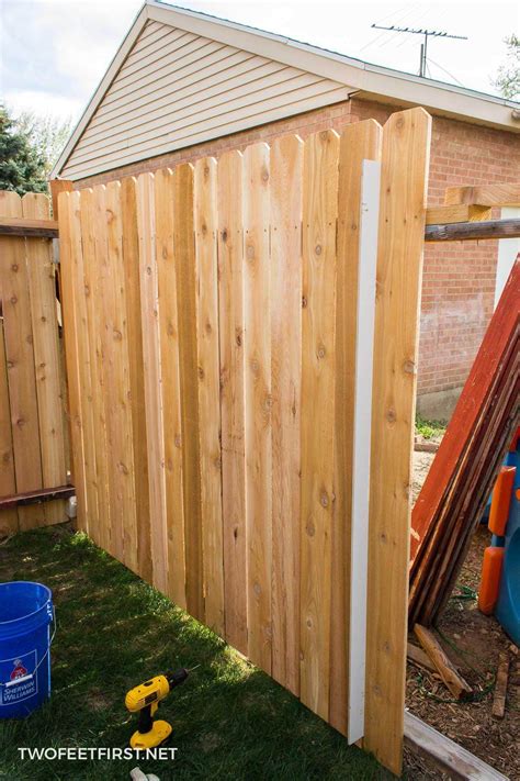 Privacy Fence Picket Spacing