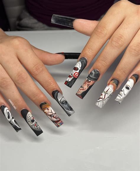 HORROR NAILS | Spiral Direct | Horror nails, Scary halloween nails ...