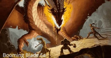 Booming Blade 5e | The booming blade 5e is a charming spell.… | Flickr