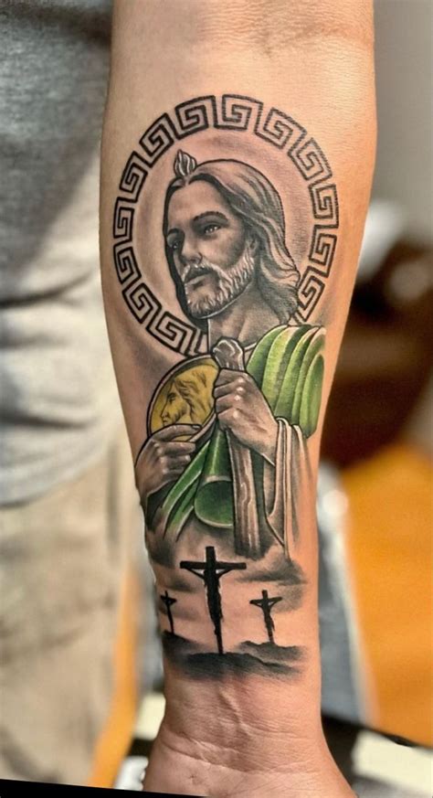 San judas tattoo | San tatuaje, Imágenes de san juditas, Tatuajes ...