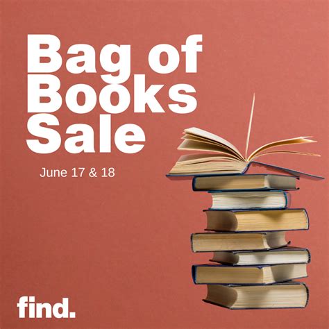 Bag of Books Sale - Until June 20 - findedmonton