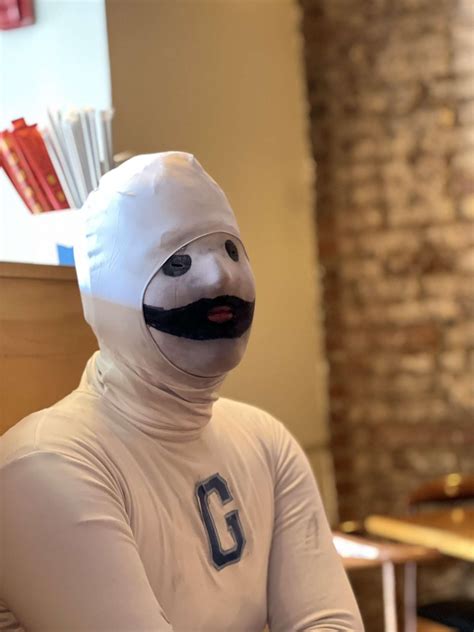 I dressed up as the Greendale Human Being for Halloween : r/community