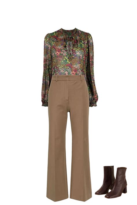 10 Brown Flare Pants Outfits — The Sustainable Closet