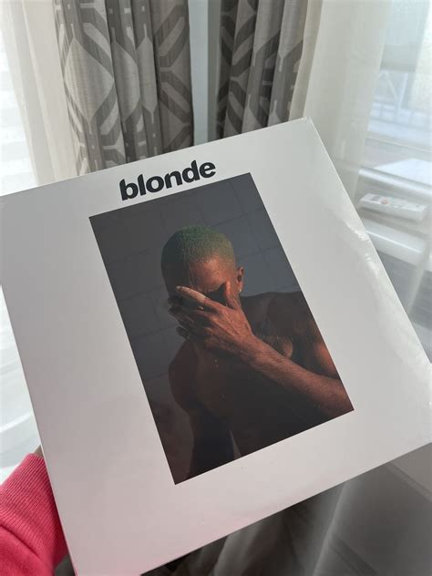 Frank Ocean × Homer Frank Ocean Blonde Vinyl In Hand Dead Stock | Grailed