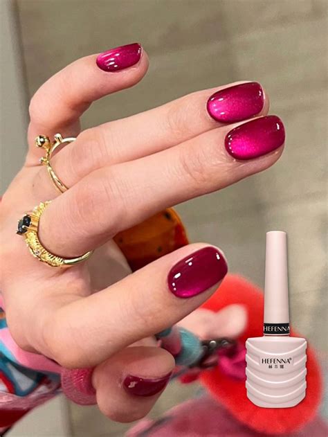 Hot Pink Cat Eyes Nail Polish - BARTER HUTT