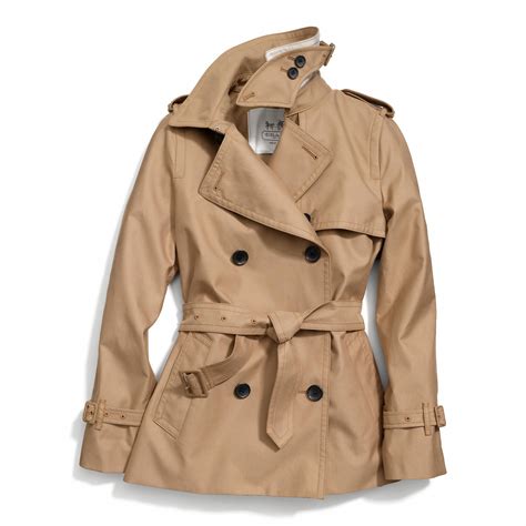 Coach :: CLASSIC SHORT TRENCH | Short trench coat, Fashion, Clothes design