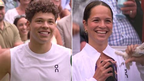 Wimbledon fans BOO when Ben Shelton introduces sister & reveals her job ...