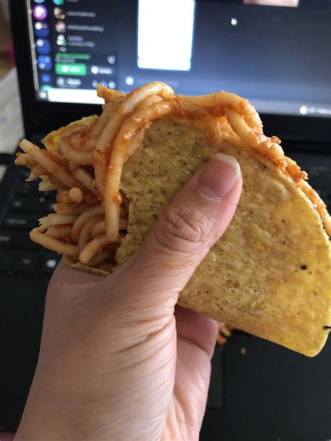 Spaghetti Tacos from ICarly : r/stonerfood