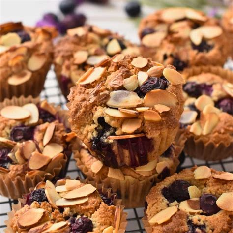 Almond Flour Muffins (Healthy, Low Sugar, Gluten-Free) - The Conscious Plant Kitchen