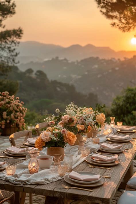 40 Gorgeous Outdoor Table Decor Ideas for a Mesmerizing Setup | Outdoor ...