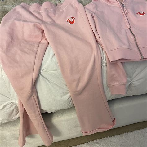 Brand new true religion sweat suit set with tags - Depop
