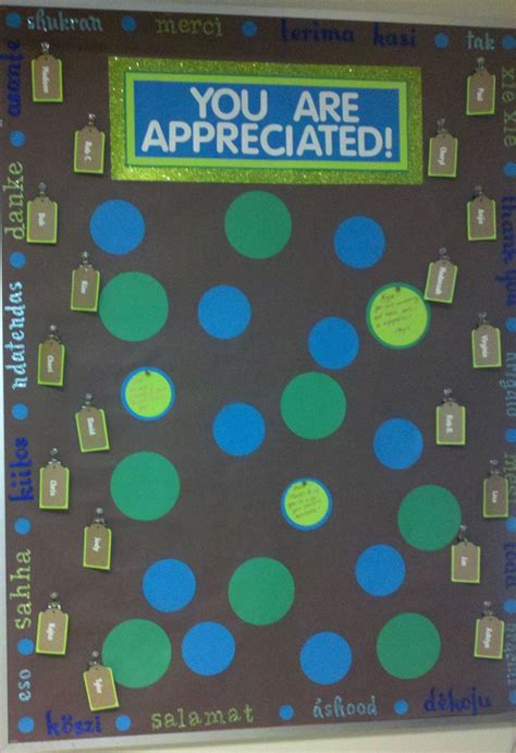 Employee Recognition Bulletin Board Ideas