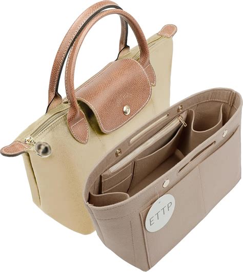 Amazon.com: ETTP Purse Organizer Insert For Handbags, Felt Tote Bag ...