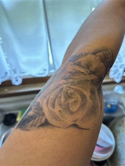 Did my tattoo heal badly? My doctor said it wasn’t infected? Looks like it was. : r/tattooadvice