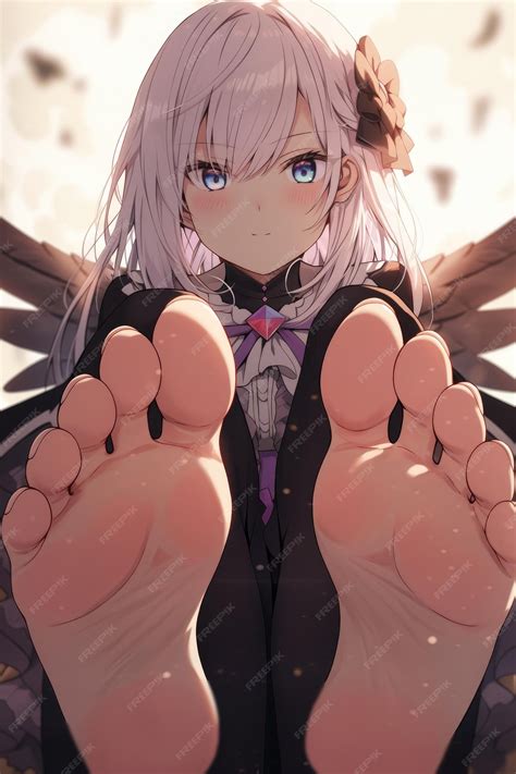 Premium Photo | Anime feet