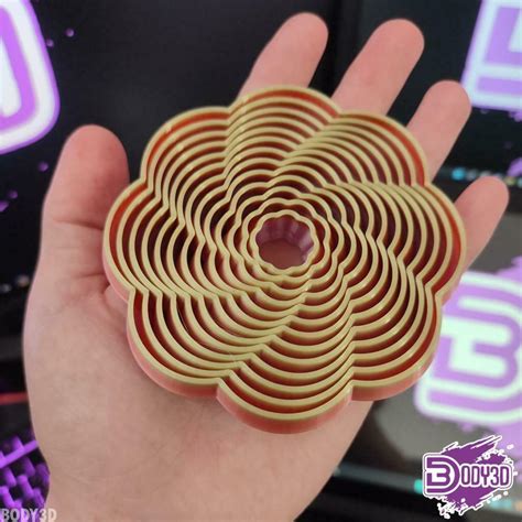 Free STL file Flower Fidget・3D printable object to download・Cults