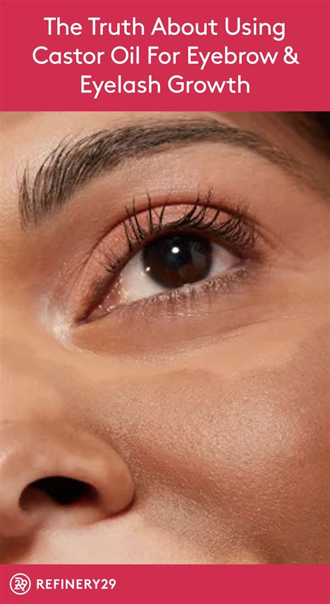 Does Castor Oil Really Help Your Eyebrows & Eyelashes Grow? | Castor oil eyebrows, Castor oil ...