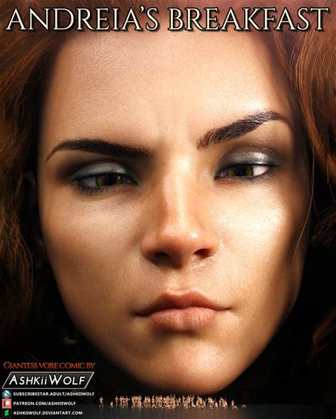 Andreia's Breakfast 41 - Giantess Vore by AshkiiWolf on DeviantArt