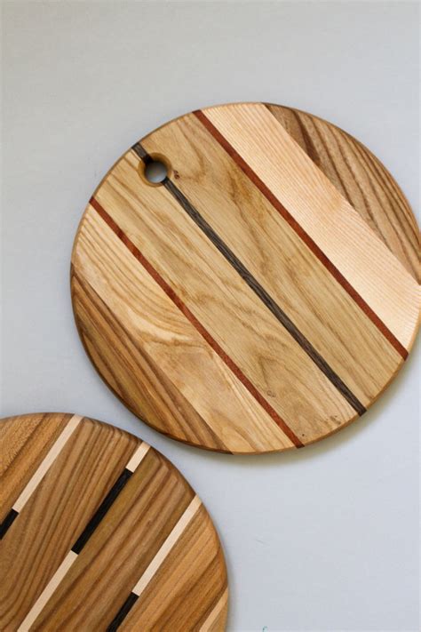 Round Wooden Cutting Board for Kitchen - Etsy
