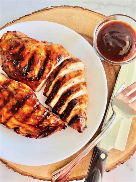 Grilled BBQ Chicken Breasts - The Short Order Cook
