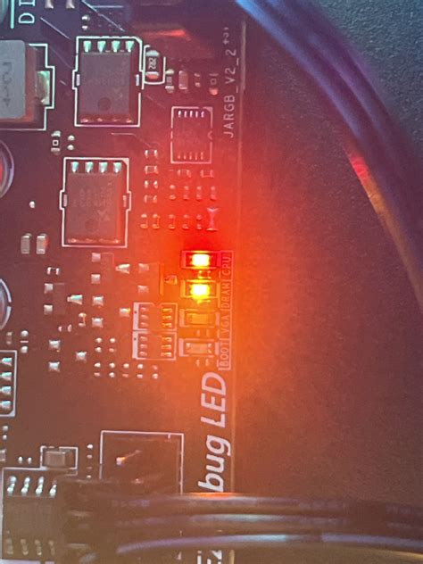 MSI PRO B650-P Red CPU Light and Orange Dram Light on | MSI Global English Forum