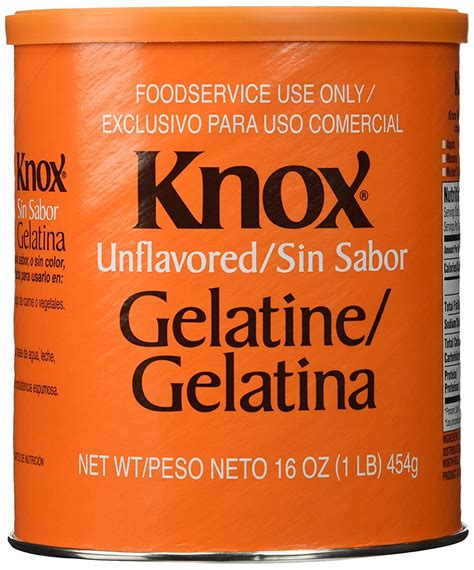 Knox: Unflavored Gelatine 16 Oz (3 Pack) - Walmart.com