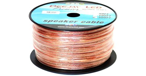 DeeJay LED TBH18AWG50 2-Conductor 18-Gauge Stranded TBH18AWG500