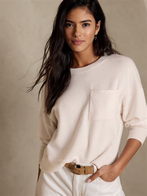 Janni Oversized Cashmere Sweater | Banana Republic