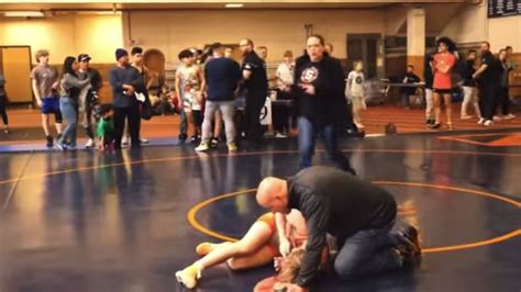 Video: Wrestler sucker-punches opponent after loss