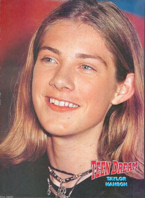 Pin by Tweenpopradio on Teen Dream | Taylor hanson, Heartthrob, Young ...