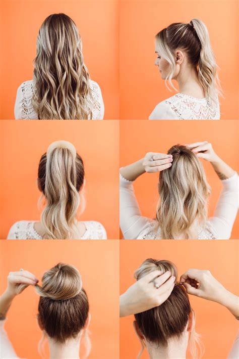 How To Put Hair Up In A Donut Bun at Angelina Chomley blog