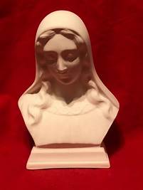 See related image detail. Rare Holland Molds Bust of Mary in ceramic bisque ready to paint by ...